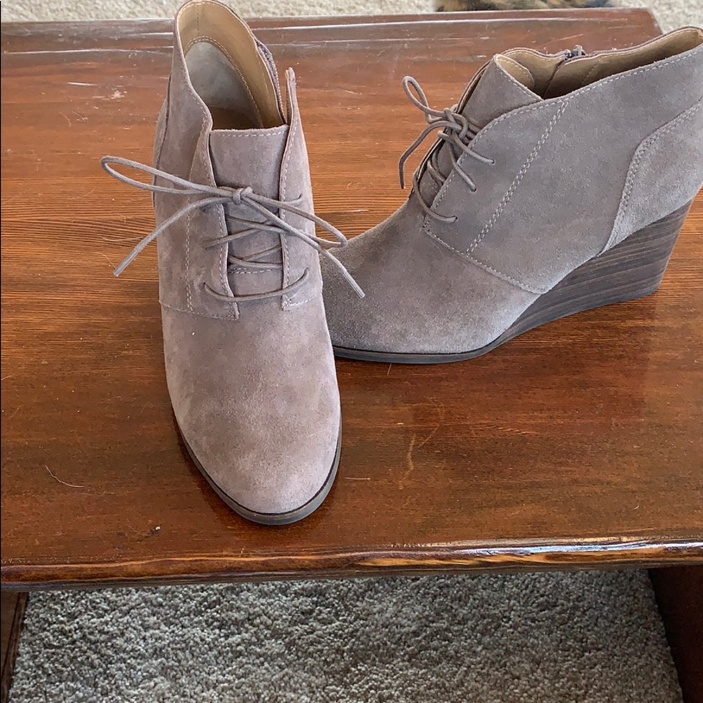 Suede Booties - image 3